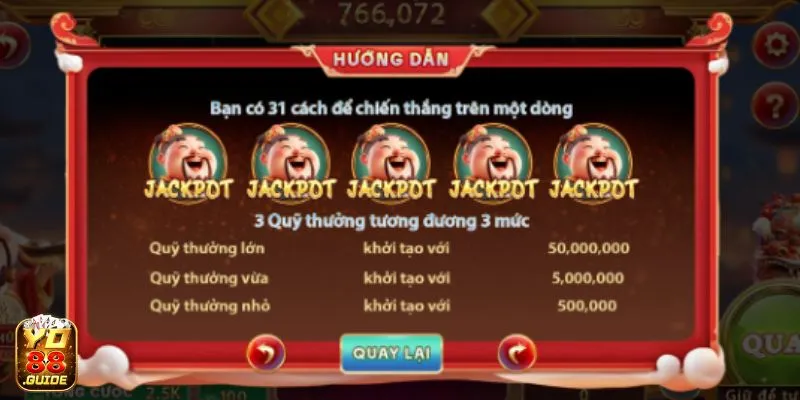 Đọc qua hướng dẫn săn Jackpot của Thần Tài Yo 88 